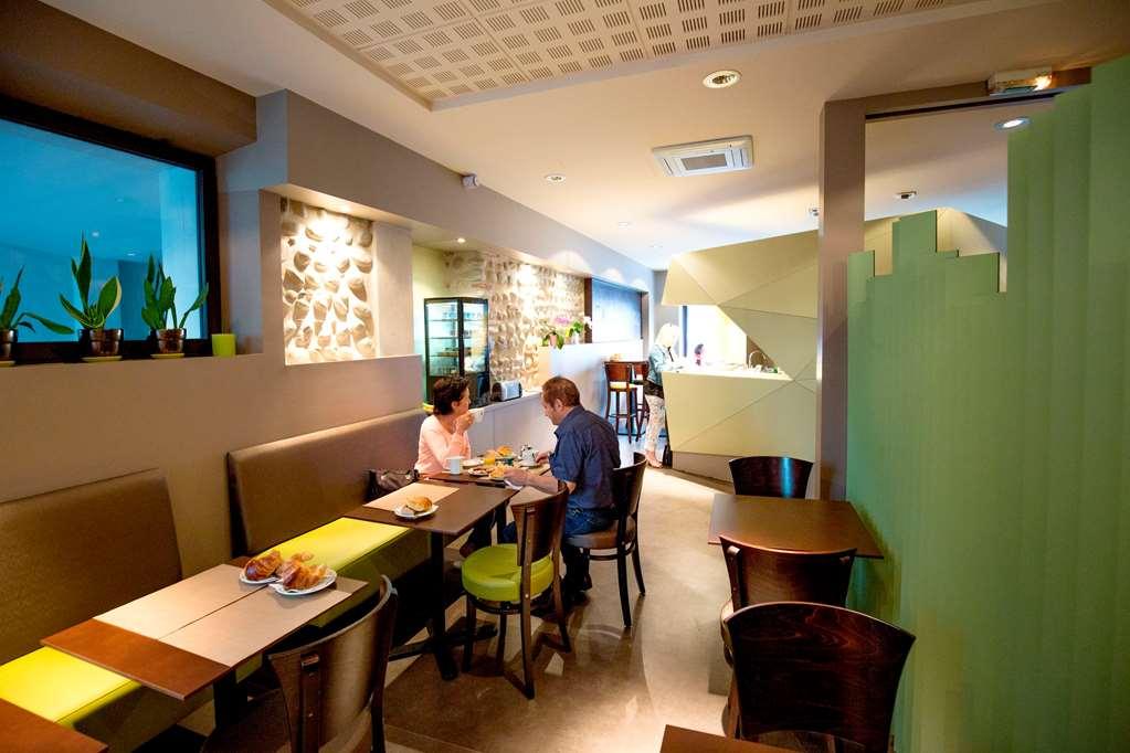 Cit'Hotel De La Marne Tarbes Restaurang bild